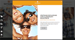 Desktop Screenshot of hotelsolysombra.com